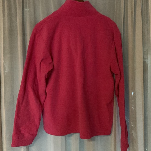Talbots 1/4 zip fleece pullover - Picture 2 of 3